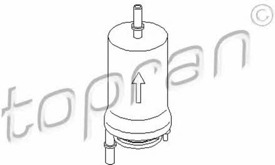 Топливный фильтр Topran 109656