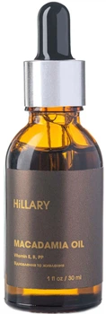 Олія макадамії Hillary Cold-Pressed Macadamia Oil холодного пресування 30 мл (2314921334709/4823116600096)