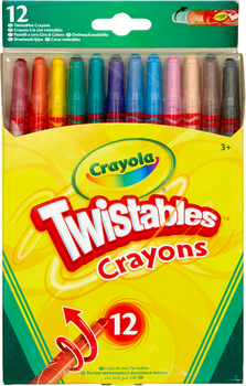 Набор восковых мелков Crayola Твист 12 шт (256319.024) (0071662085308)