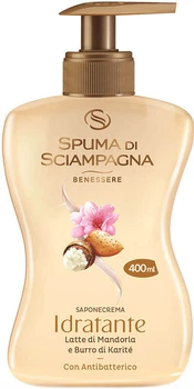 Рідке мило Spuma Di Sciampagna Мигдаль та олія карите 400 мл (8007750004410)