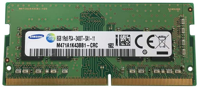Оперативна пам'ять Samsung 8 GB SO-DIMM DDR4 2400 MHz - (M471A1K43BB1-CRC)