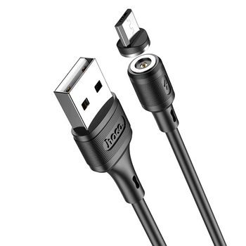 Кабель Hoco X52 Sereno magnetic charging cable for Micro Black
