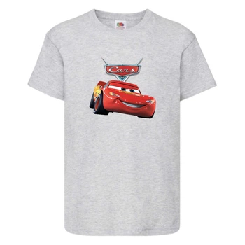 Футболка дитяча ТАЧКИ 007 (CARS) сіра (CAR gry 007) 104 см