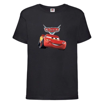 Футболка дитяча ТАЧКИ 007 (CARS) чорна (CAR blc 007) 104 см