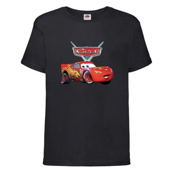 Футболка детская ТАЧКИ 008 (CARS) черная (CAR blc 008) 116 см