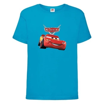 Футболка дитяча ТАЧКИ 007 (CARS) синя (CAR blu 007) 104 см
