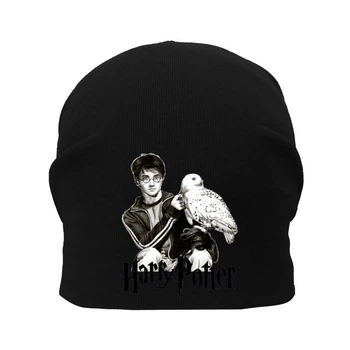 Шапка детская Гарри Поттер Harry Potter черная (HP- 001) 50-52 см