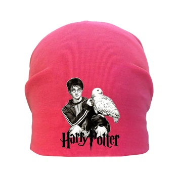 Шапка детская Гарри Поттер Harry Potter розовая (HP- 001) 50-52 см