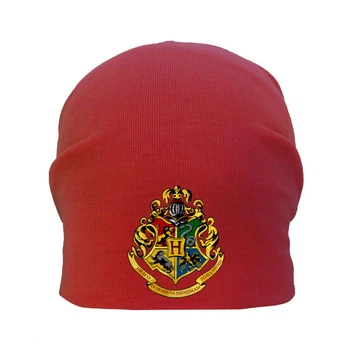 Шапка детская Гарри Поттер Harry Potter красная (HP- 004) 54-56 см