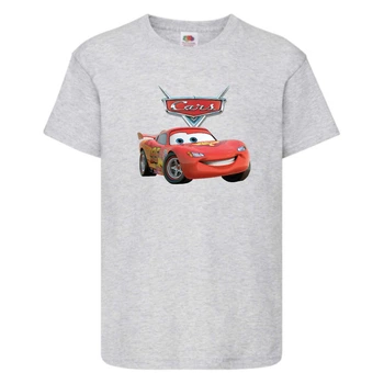 Футболка дитяча ТАЧКИ 0010 (CARS) сіра (CAR gry 0010) 116 см