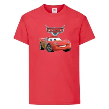 Футболка дитяча ТАЧКИ 0010 (CARS) червона (CAR rd 0010) 104 см