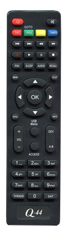 Пульт для спутниковых и кабельных тюнеров Q-SAT Q-44 / Q-45 / STAR TRAK&nbsp;S2 / EUROSKY 4080 HD [SAT] - 2174