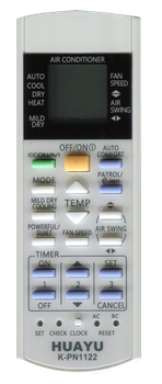 Пульт для кондиционеров PANASONIC K-PN1122 универсальный [UNIVERSAL for Conditioner] - 2063