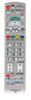 Пульт для телевизоров PANASONIC N2QAYB000572 [PLASMA, LCD TV] - 1809