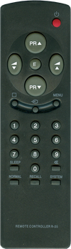 Пульт для телевизоров DAEWOO R-25 [TV] - 95