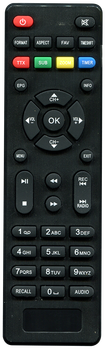 Пульт для Т2 тюнера ROMSAT T8005HD / TIGER T2 IPTV Plus / ASTRO T2 [DVB-T2] - 2403