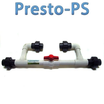 Байпас для подачи удобрений Presto-PS к инжектору Вентури 1 1/2" (ВА-0110В)