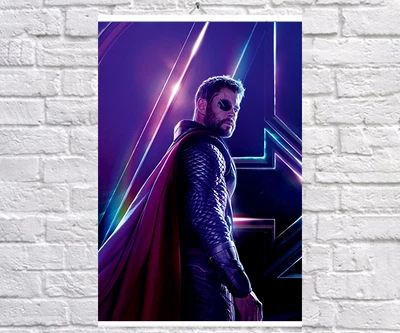 Постер BEGEMOT Мстители Супергерои MARVEL Тор Thor 40x61 см (1124014)