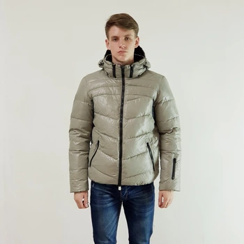 Пуховик Snowimage 54 сірий 130-9188