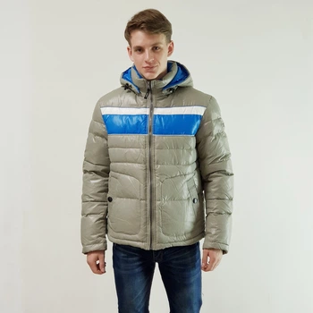 Пуховик Snowimage 46 світло-сірий 128A-9188
