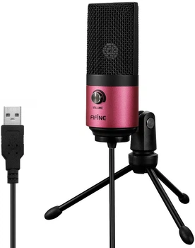 Микрофон Fifine K669 Pink