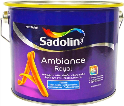Farba Sadolin Ambiance Royal do ścian i sufitu głęboko matowa Bezbarwna BC 2.33 l (5329413)
