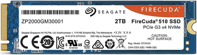 Накопитель SSD M2 2Tb Seagate FireCuda 510 (ZP2000GM30001) PCIe Gen3x4 Factory recertified