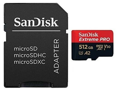 Карта памяти SanDisk Extreme Pro V30 A2 microSDXC UHS-I U3
