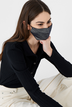 Жіноча чорна захисна маска Accessorize OS 187190