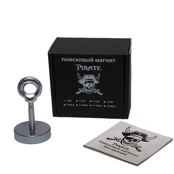 Поисковый магнит Pirate F80 односторонний (90 кг)