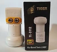 Конвертер Tiger TL-3112 Universal KU-Band TWIN LNBF на 2 ТВ Спутниковый Универсальный линейной поляризации Ku диапазон