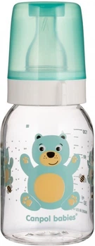 Бутылка Canpol babies 11/851 с ручкой 120 мл Мятная