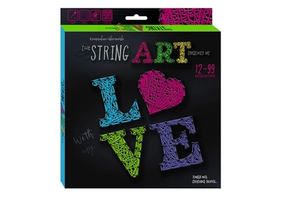 Набор креативного творчества «STRING ART» укр.(STRA-01-03U)