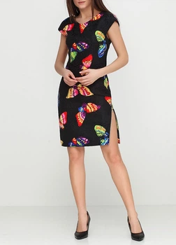 Сукня MOSCHINO BOUTIQUE Чорний у метелики розмір 40 (MRLM31) (MRLM3140)