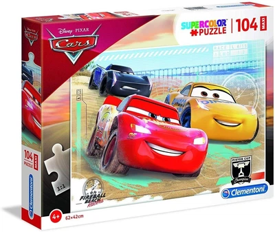 Пазл Clementoni Supercolor Disney Pixar Cars Puzzle Maxi Тачки 3 104 шт. (23727)