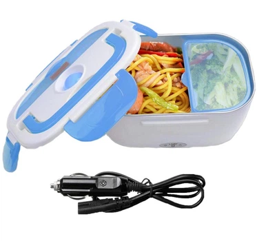 Ланч бокс с подогревом от прикуривателя 12в The Electric Lunch Box синий
