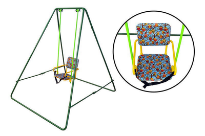 Гойдалка для дітей Take & Ride baby swing 162*134*158,5 см зелена 987