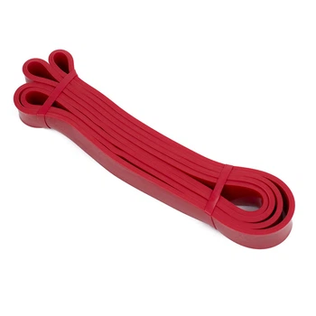 Резиновая петля 10-40 кг YogaLife красная YL-RP1040-R (для фитнеса, тренировок, подтягиваний, резина для турника, резинка-эспандер)