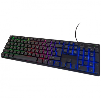 Клавіатура з LED підсвічуванням USB дротова Atlanfa KR 6300