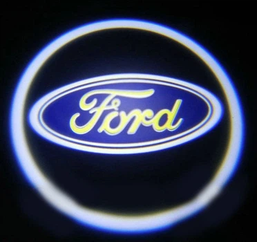 Подсветка дверей авто с логотипом автомобиля FORD (универсальная - врезная) G4 5вт LED LOGO