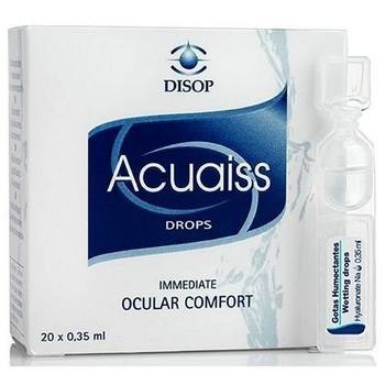 Очні Краплі Disop Acuaiss Drops Monodoses 0.35 мл