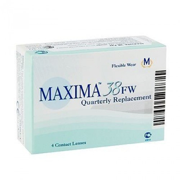 Контактні лінзи Maxima Optics Maxima 38 3 міс. 1 шт.