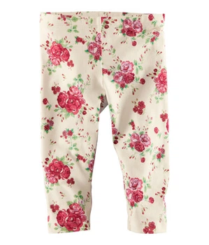 Легінси H&M 122 білі-квітчасті 82-6639