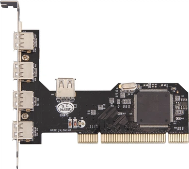 Плата розширення Frime PCI to USB2.0 (4 + 1 порти) NEC720201 (ECF-PCItoUSB002)