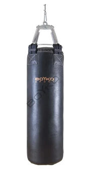 Мішок боксерський Boyko Sport Sport циліндричний ПВХ 110х35 cm на 4 пружинах L18 з обертовим диском
