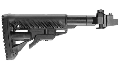 Приклад складной FAB M4 для AK 47, полимер, черный