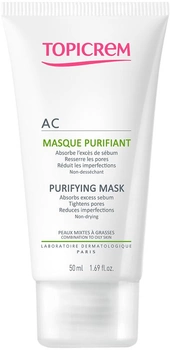 Очищающая маска Topicrem AC Purifying Mask для жирной и комбинированной кожи 50 мл (3700281704198)