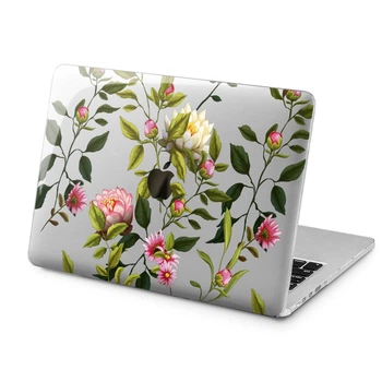 Чехол пластиковый для Apple MacBook (Нежные цветы) Air 13 A1369/A1466 макбук эйр