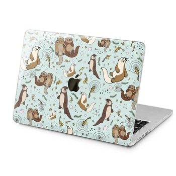 Чехол пластиковый для Apple MacBook (Смешной бобер) Pro 13 A1989 2018 макбук про