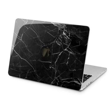 Чехол пластиковый для Apple MacBook (Черный обсидиан) Pro 15 A1990 2018 макбук про